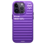 قاب آيفون 14 پرو مکس برند YOUNGKIT مدل PUFFER رنگ بنفش