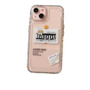 قاب آيفون 13 پرو برند MAGIK MASK طرح HAPPY