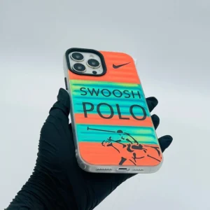 قاب آيفون 13 پرو مکس برند Q SERIES طرح POLO