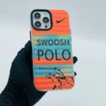 قاب آيفون 13 پرو مکس برند Q SERIES طرح POLO