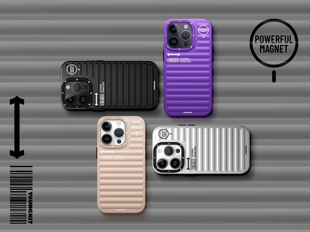 قاب آيفون 14 برند YOUNGKIT مدل PUFFERY