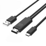 کابل تبديل HDMI TYPE-C برند PROONE مدل PCH77 - تصویر 3