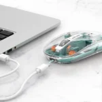 ماوس برند GREEN مدل TRANSPARENT 2 رنگ سبز - تصویر 2