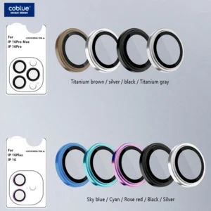 گلس لنز آيفون 16 برند COBLUE