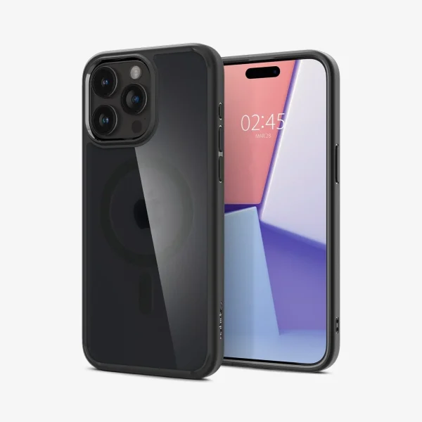 قاب آيفون 16 برند SPIGEN مدل مگ سيف رنگ مشکي - تصویر 2