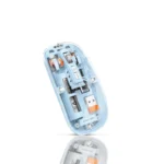 ماوس برند GREEN مدل TRANSPARENT 2 رنگ آبي - تصویر 2