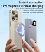 پاوربانک مگ سيف برند YESIDO مدل YP61 10000mAh - تصویر 3