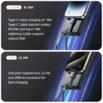 پاوربانک برند YESIDO مدل YP55 10000