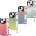 قاب آيفون 13 برند YOUNGKIT مدل CANDY GRADIENT OVERLAY