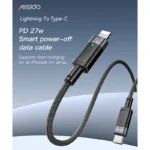 کابل برند YESIDO مدل CA159 LIGHTNING TYPE-C