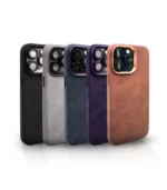 قاب ايفون 16 پرو از برند MACCOY مدل LEATHER