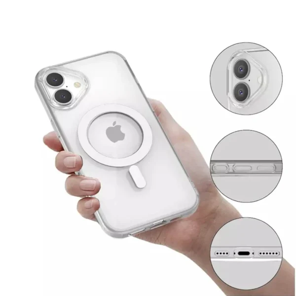 قاب برند BELKIN آيفون 16 نرمال بيرنگ مگسيف