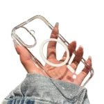 قاب ايفون 16نرمال مدل CRYSTAL MAG