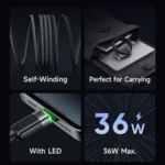 کابل شارژ TYPE-C به LIGHTNING مگنتي برند مکدودو مدل CA-2010