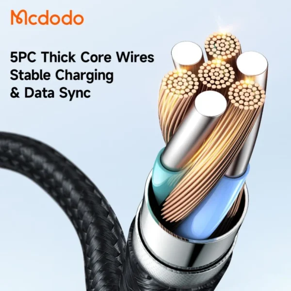 کابل شارژ تايپ سي به لايتنينگ از برند MCDODO مدل CA-2850