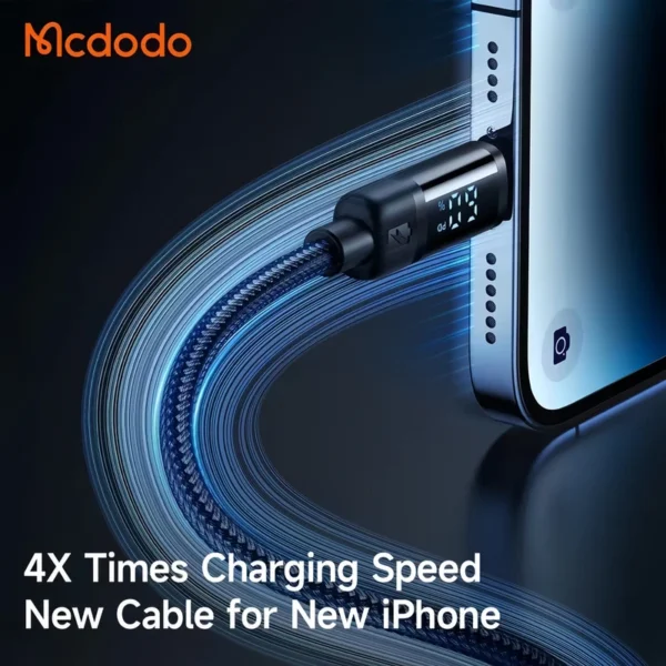 کابل شارژ TYPE-C به LIGHTNING برند مکدودو مدل CA-5210