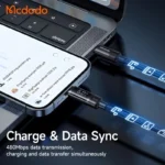 کابل شارژ TYPE-C به LIGHTNING برند مکدودو مدل CA-5210