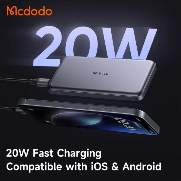 پاوربانک 5000MA از برند MCDODO مدل MC-4642