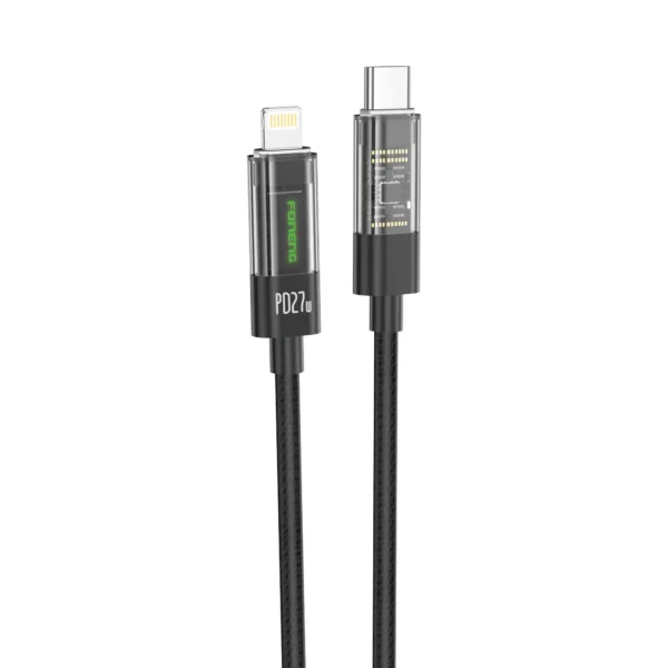 کابل TYPE-C TO LIGHTNING از برند FONENG مدل X105
