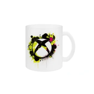 ماگ شيشه اي طرح لوگو XBOX