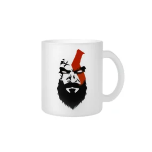 ماگ شيشه اي طرح GOD OF WAR