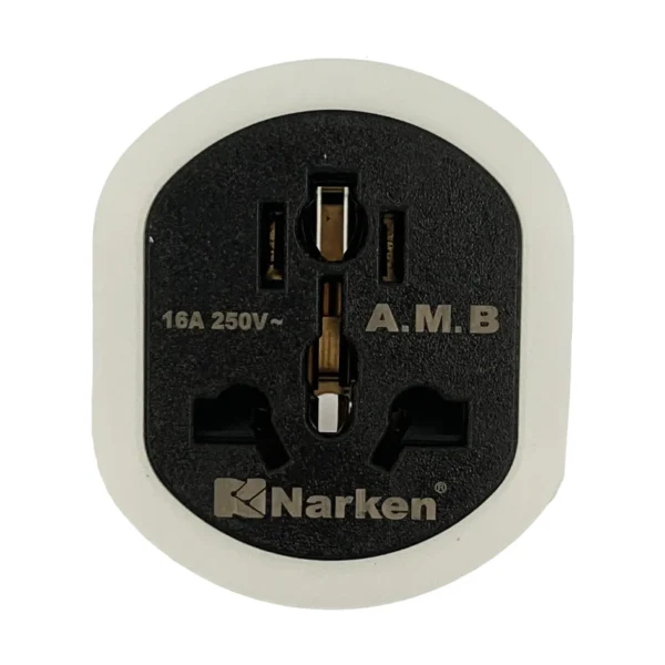 محافظ برق برند NARKEN رنگ مشکي nk-110