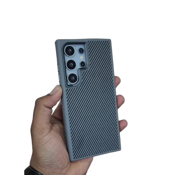 قاب سامسونگ S24 ULTRA برند ROCK + مدل کربن