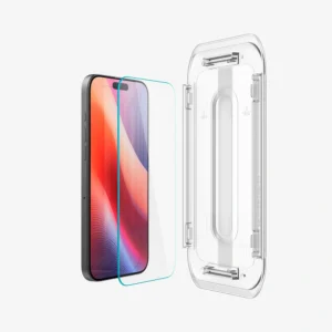 گلس 16پرو مکس برند SPIGEN مدل TR EZFIT شفاف