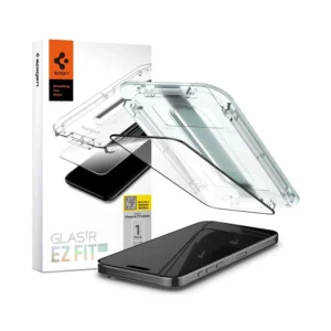 گلس 16پرو مکس برند SPIGEN مدل TR EZFIT شفاف