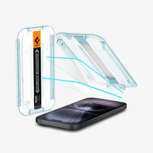 گلس آیفون 16 برند SPIGEN مدل TR EZFIT | شفاف 