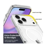 قاب آيفون 17 پرو مکس برند SPIGEN مگ سيف کلير