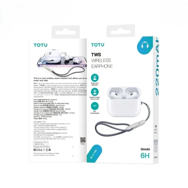 ايرپاد برند TOTU مدل BE-5-TWS