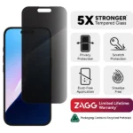 گلس آيفون 16/17 پرومکس پرايوسي برند ZAGG