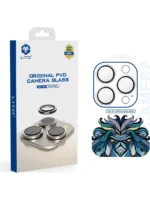 گلس لنز آيفون 16 پرومکس برند LITO مدل S+ METAL FRAME