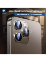 گلس لنز آيفون 16 پرومکس برند LITO مدل S+ METAL FRAME