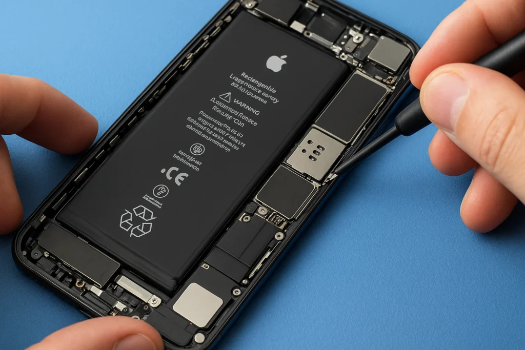 تعویض باتری آیفون