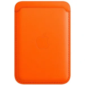 ولت چرمي اپل رنگ نارنجي