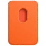 ولت چرمي اپل رنگ نارنجي