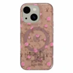 قاب آيفون 13 برند BIGC طرح گل