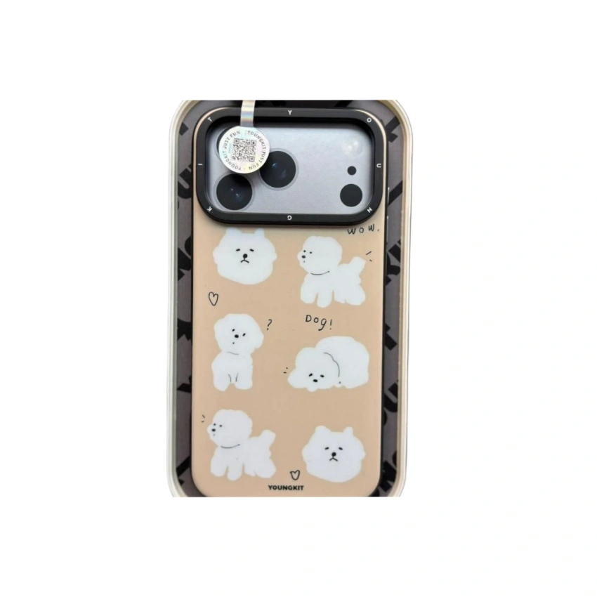 قاب آيفون 17پرومکس برند YOUNGKIT مدل CUTE MOMENTS SEWTES