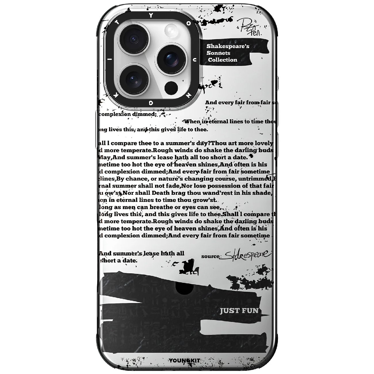 youngkit-art-1 قاب آيفون 16 پرومکس برند YOUNGKIT مدل ARTISTIC SERIES - تصویر 1