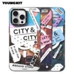 قاب آيفون 16 پرومکس برند YOUNGKIT مدل WHERE URBAN STICK