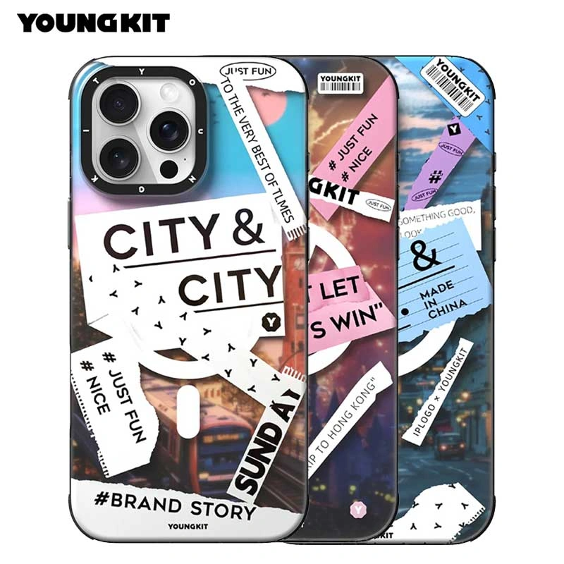 قاب آيفون 16 پرومکس برند YOUNGKIT مدل WHERE URBAN STICK