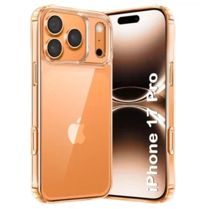 قاب آيفون 17 پرو برند QSERIES مگسيف شفاف