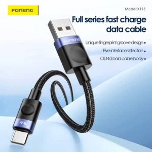 کابل USB-TYPEC برند FONENG مدل X115