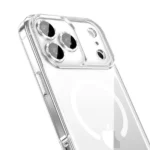 قاب آيفون 17 پرومکس برند BERLIA شفاف مگسيف