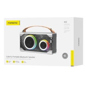 اسپيکر برند FONENG مدل M2 RGB طرح راديو