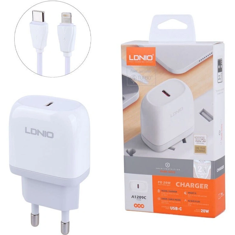 آداپتور 20W LDNIO مدل A1209C