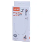 کابل 20 سانتي برند LDNIO لايتنينگ به USB مدل LS901 - تصویر 5