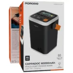 پاوربانک برند PORODO مدل CAPPADOC باتري 60000mAH